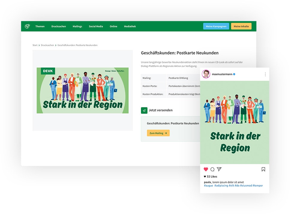 dialogworks devk marketer webapp